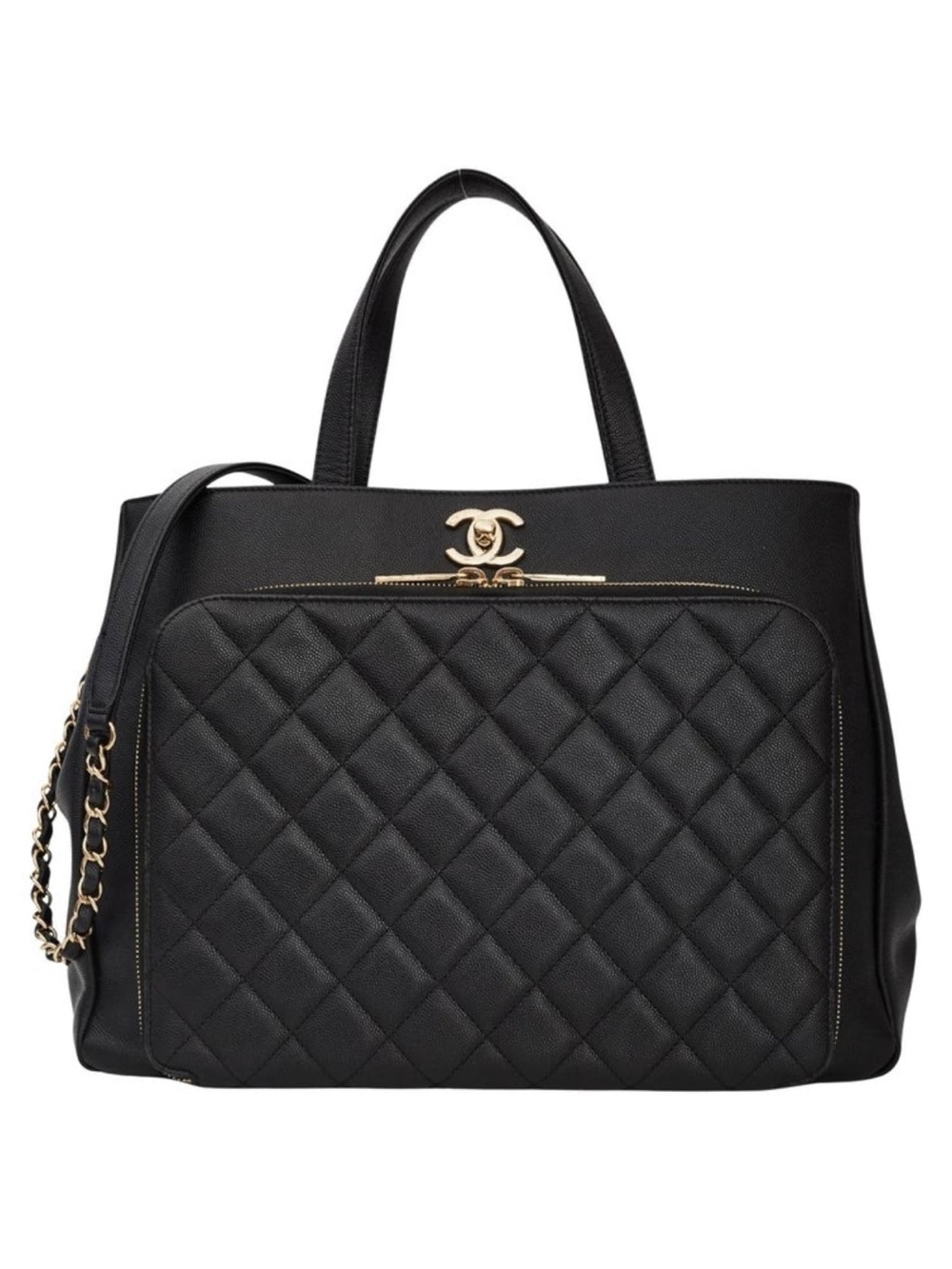 Pre-Loved Chanel™
- Black Caviar Small Shopping Business Affinity Tote